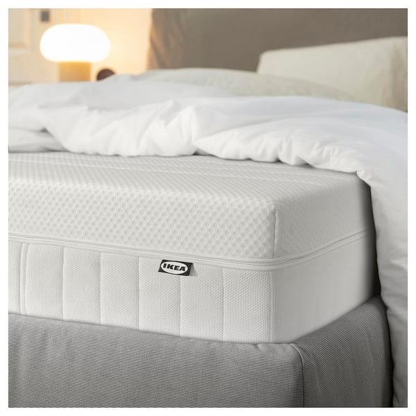 MAJSKÄR Matelas en mousse, réglable/électrique, 80x200 cm