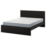MALM Cadre de lit avec matelas, brun noir/Vesteröy mi-ferme, 160x200 cm