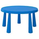 Ikea MAMMUT Table pour enfant, intérieur/extérieur, 77 x 55 cm [blanc