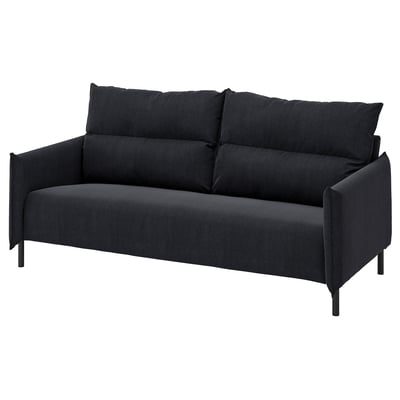MANNARP Housse canapé 3 pl, Saxemara bleu noir