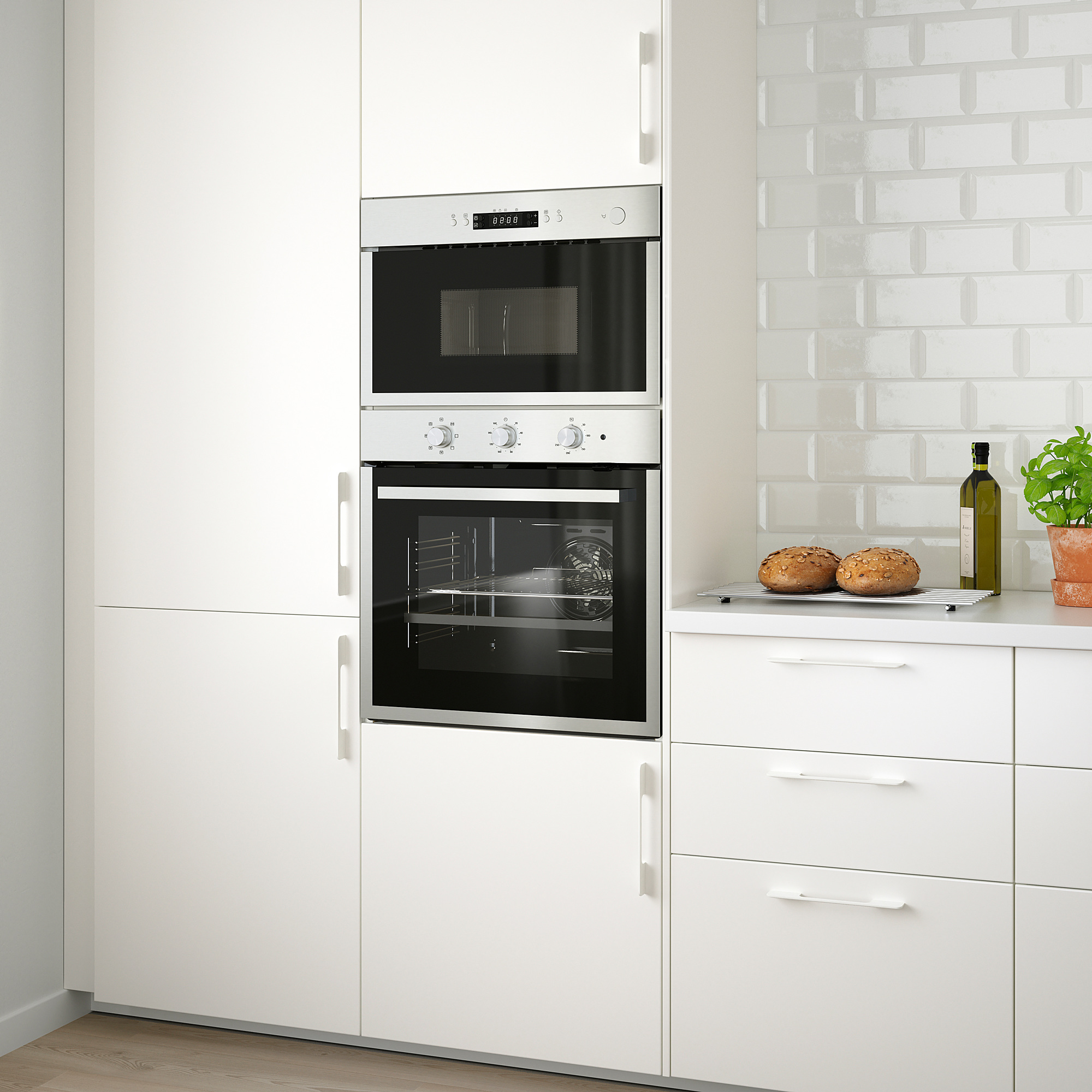 MATÄLSKARE Four à air pulsé, IKEA 300 acier inoxydable