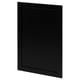 METOD 1 façade pour lave-vaisselle, Lerhyttan teinté noir, 60 cm