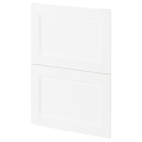 METOD 2 faces pr lave-vaisselle, Enköping blanc/effet bois, 60 cm