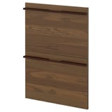 METOD 2 faces pr lave-vaisselle, Stensta placage frêne brun foncé, 60 cm