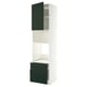 METOD / MAXIMERA Élément haut pr appareils encastrés, blanc/Havstorp vert profond, 60x60x240 cm