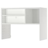 METOD Struct élément mural pr hotte intég, blanc, 80x37x60 cm