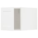 METOD Surmeuble, blanc Enköping/blanc effet bois, 40x40 cm