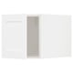 METOD Surmeuble, blanc Enköping/blanc effet bois, 40x40 cm
