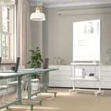 MITTZON Struct roul/tableau/tablet/bte câbl, blanc, 85x205 cm