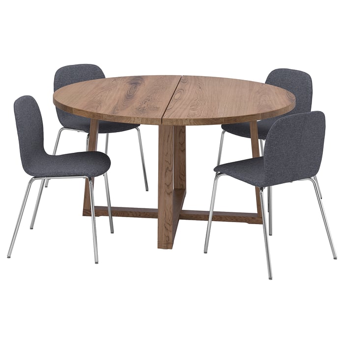 Ensemble IKEA Fusion Table et 4 chaises