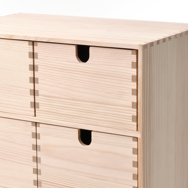 MOPPE Mini-commode, pin, 31x18x32 cm