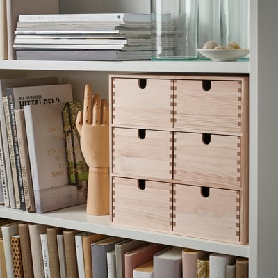 MOPPE Mini-commode, pin, 31x18x32 cm