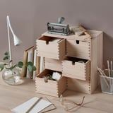 MOPPE Mini-commode, pin, 31x18x32 cm
