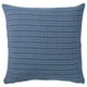 Option: MOROTSMOTT Housse de coussin, bleu foncé/bleu gris, 50x50 cm