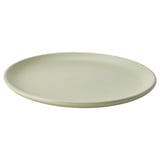 MOSSMAL Petite assiette, motif à pois/vert clair, 18 cm