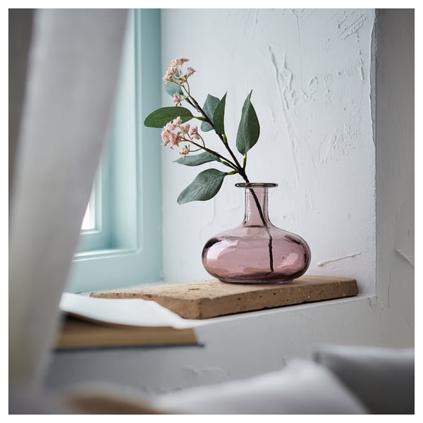 MYRMOSAIK Vase, rose, 12 cm