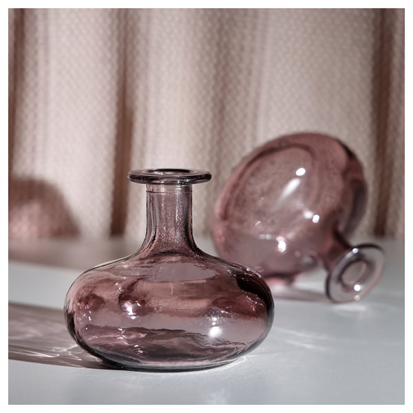 MYRMOSAIK Vase, rose, 12 cm