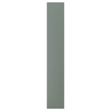 NICKEBO Panneau latéral de finition, mat gris vert, 39x240 cm