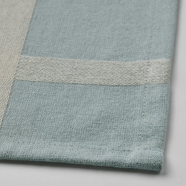 NISSÖGA Nappe, bleu, 145x240 cm