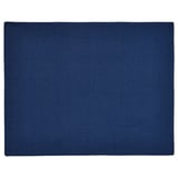 NISSÖGA Set de table, blanc/bleu foncé, 45x35 cm