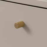 NORSÄLVEN Rangement, beige, 32x32x94 cm