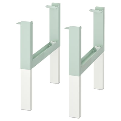 PÅHL Piètement pour plateau, vert clair