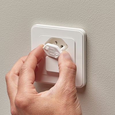 PATRULL Obturateur de prise, blanc
