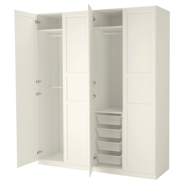 PAX Armoirependerie blanc, Tyssedal blanc IKEA