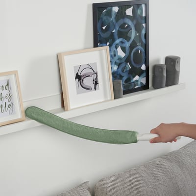 PEPPRIG Recharge plumeau plat, vert, 45x7 cm