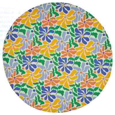 PILLERSTARR Nappe, multicolore rond, 150 cm