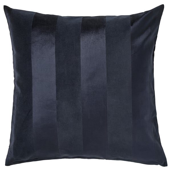 PIPRANKA Housse de coussin, bleu foncé, 50x50 cm