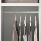 PLATSA Armoire-penderie 5 portes, blanc/Kalbåden effet pin, 180x57x241 cm