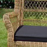 RISHOLMEN Fauteuil à oreilles, int/ext, Järpön/Duvholmen anthracite