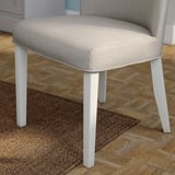 ROSENTORP Chaise, Kilanda beige clair/blanc