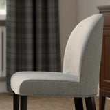 ROSENTORP Chaise, Tibbleby beige-gris/noir