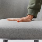 ROSENTORP Chaise, Tibbleby beige-gris/noir