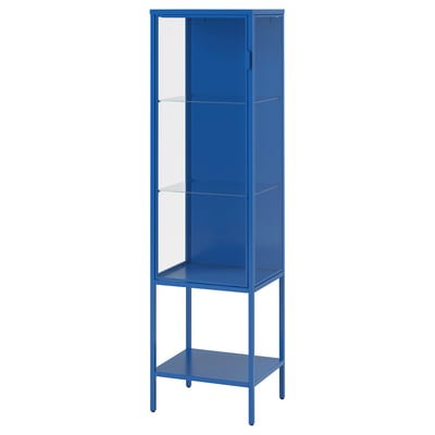 RUDSTA Vitrine, bleu, 42x37x155 cm