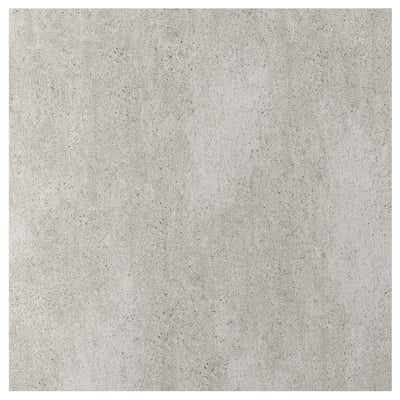 RUNSBÄCK Revêtement mural sur mesure, imitation béton mat/porcelaine haute pression, 1 m²x1.2 cm