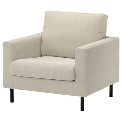 SALTSJÖBADEN Fauteuil, Fridtuna beige clair