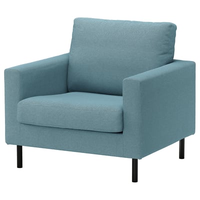 SALTSJÖBADEN Fauteuil, Fridtuna bleu gris foncé