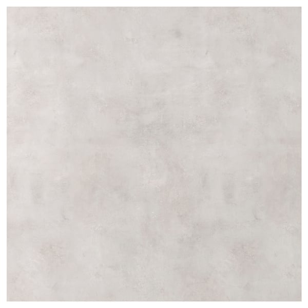 SIBBARP Revêtement mural sur mesure, gris clair imitation ciment/stratifié, 1 m²x1.3 cm