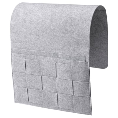 SILÄNG Poche de rangement lit, feutre