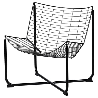 SKÅLBODA Fauteuil, noir