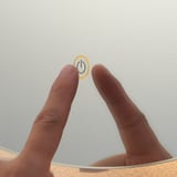 SKEJSEL Miroir avec éclairage intégré, rond intensité lumineuse réglable