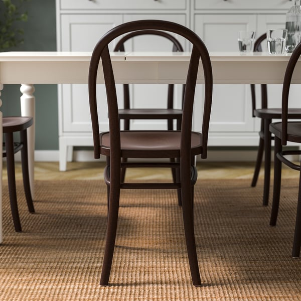 SKOGSBO Chaise, brun foncé