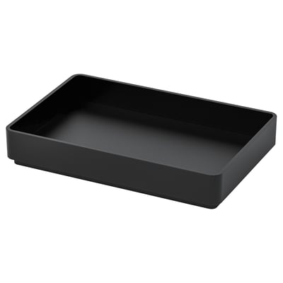 SKOGSVIKEN Porte-savon, noir, 10x15 cm