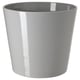 Option: SKOGSVINBÄR Cache-pot, intérieur/extérieur gris, 24 cm