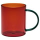 SKUGGSTUBB Tasse, multicolore brun/vert, 41 cl