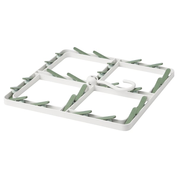 SLIBB Séchoir à suspendre, 24 pinces, vert