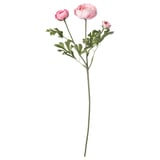 SMYCKA Fleur artificielle, renoncule/rose, 52 cm